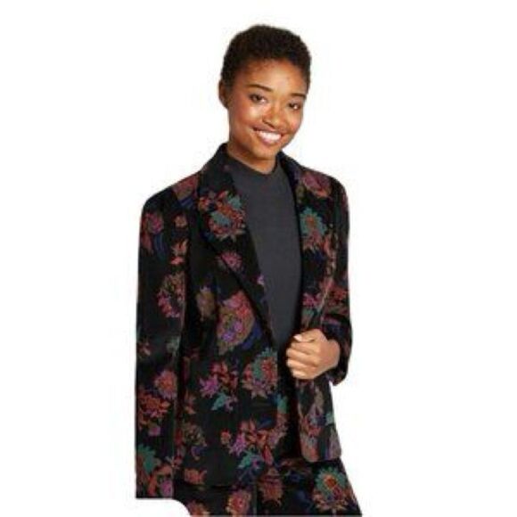 NWT ModCloth Women’s Blazer Padma Black size Large L - Picture 3 of 4